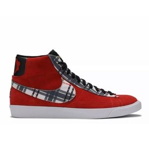 New Nike Blazer Mid Ben Simmons suede Plaid shoes